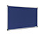 Pinnwand | Filz | BxH 150 x 120 cm | Blau | Certeo